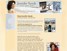 Tablet Screenshot of jennifersands.com